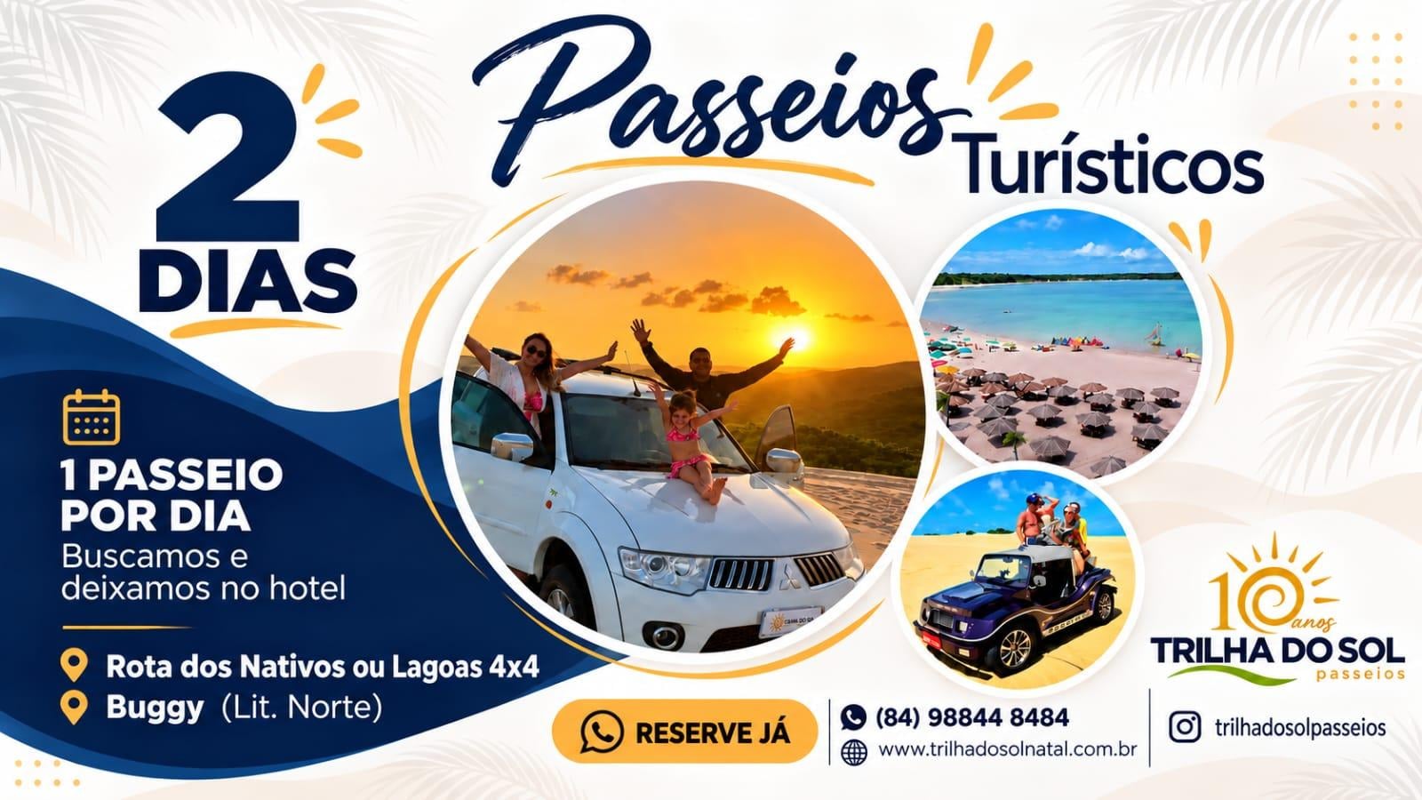 2 Dias de Passeios – 4x4 + Buggy