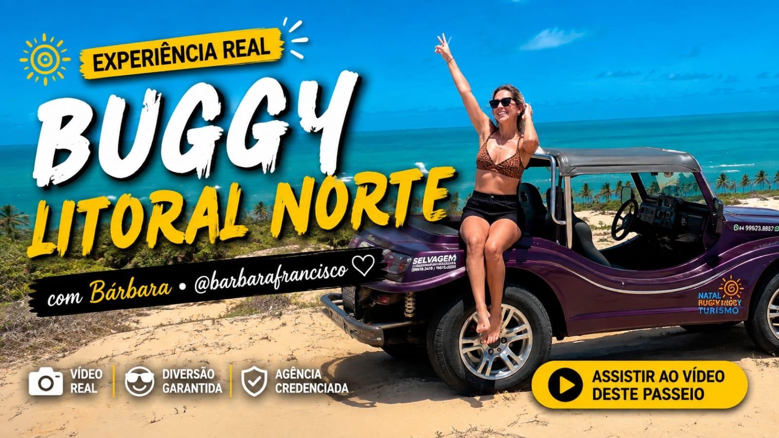 Vídeo - Buggy lit. Norte privativo
