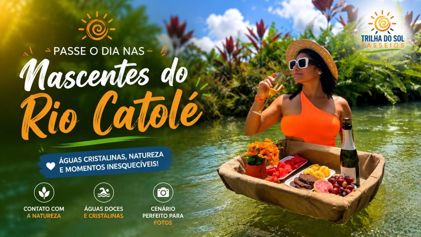 Day use no lounge do Rio Catolé