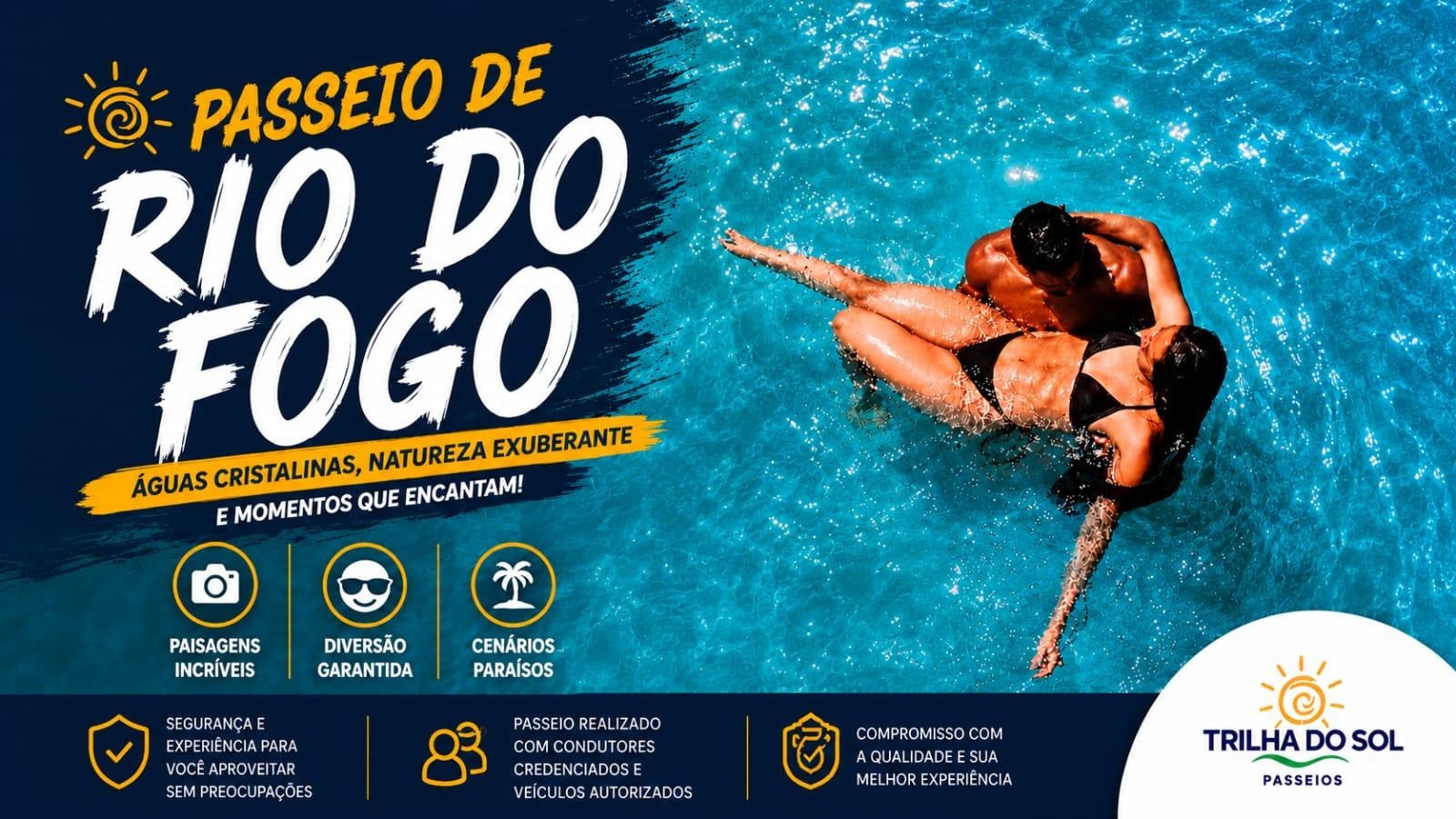 Passeio Parrachos de Rio do Fogo com carro próprio