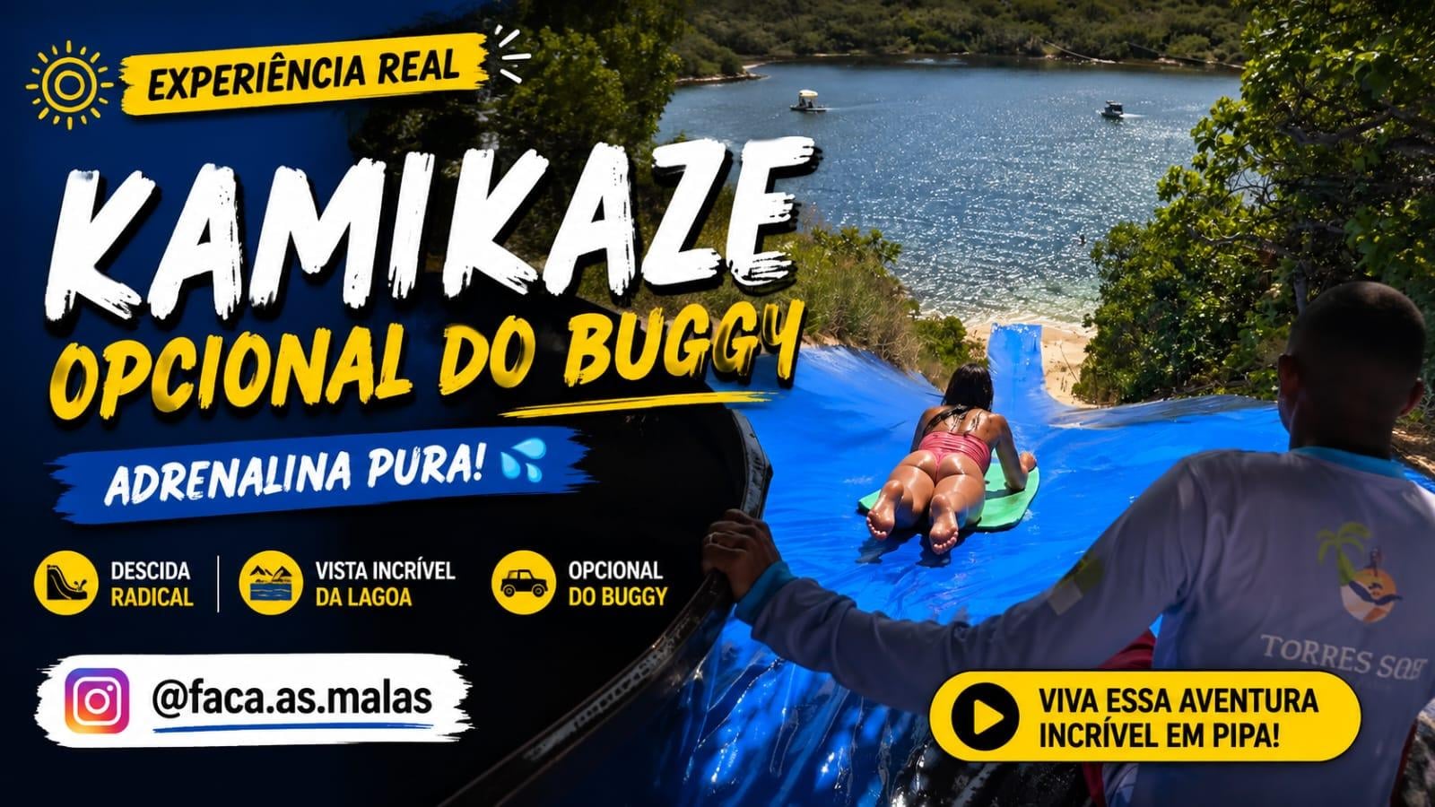 Kamikase - Opcional passeio do buggy