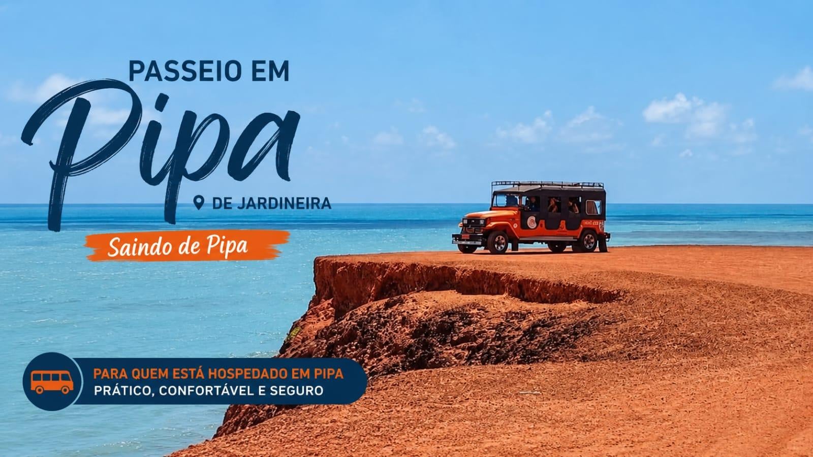 Passeio de Jardineira em Pipa