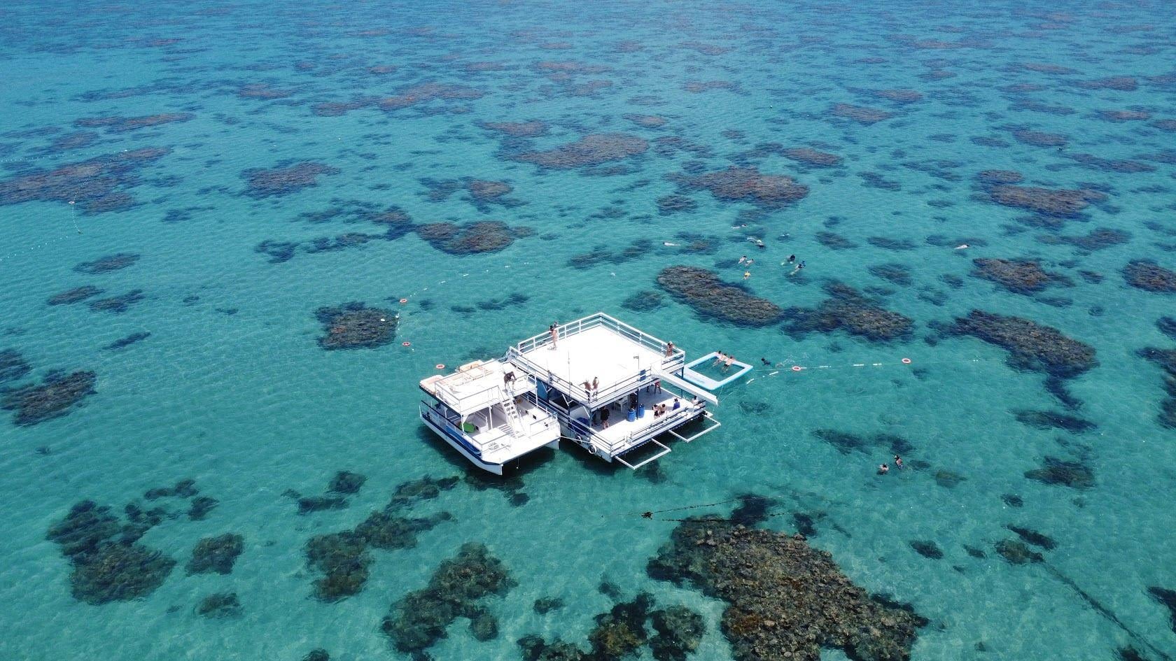 Parrachos de Maracajaú catamarã base fixa