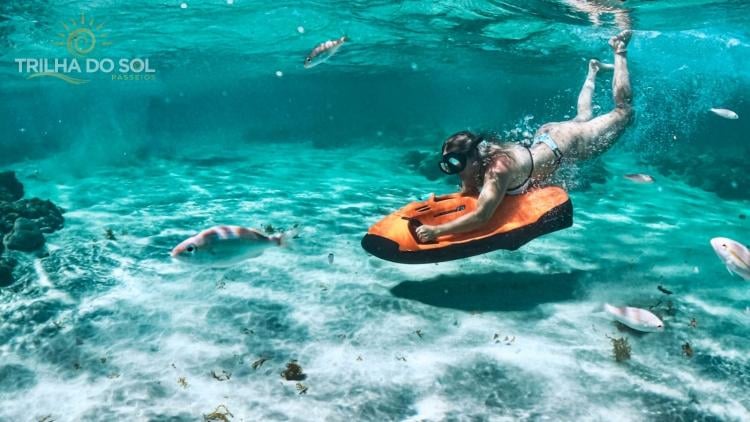 Seabob Mergulho Subaquático no Mar